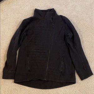 Black Lululemon zip up jacket